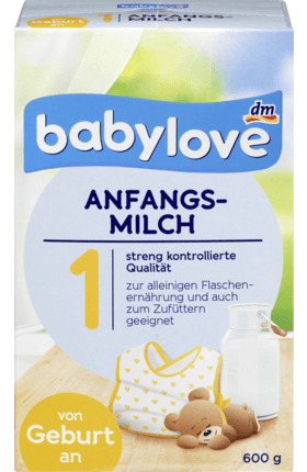 Bio mléčná výživa Babylove Anfangsmilch 1