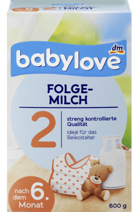 Kojenecké mléko DM Babylove Folgemilch 2