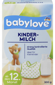 Kojenecké mléko DM Babylove Kindermilch 4