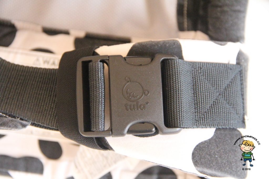 Nosítko Tula Standard letní verze - detail na bederní pás.