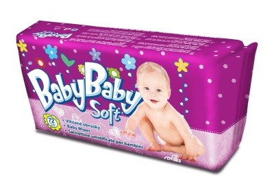 babybaby vlhčené ubrousky soft